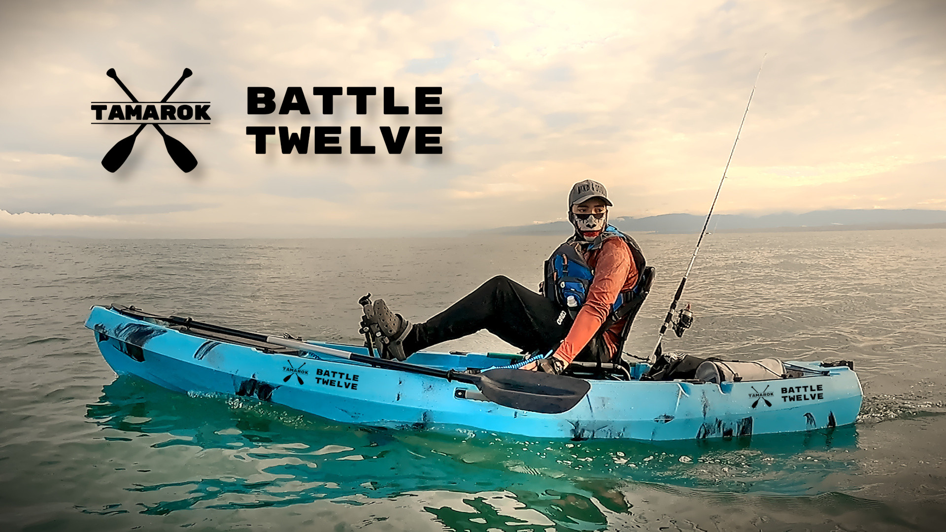 Kayak de Pesca Tamarok Battle 12 con Pedales 100% Equipado –